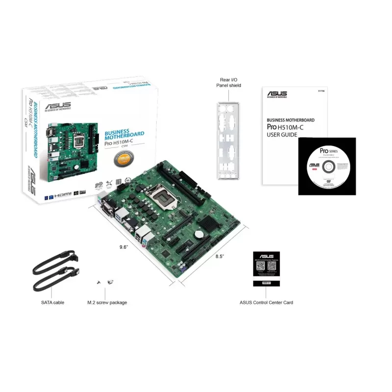 לוח אם Asus Pro H510M-C/CSM DDR4 DIMM LGA1200