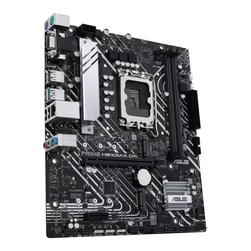 Motherboard Asus PRIME H610M-A D4-CSM DDR4 DIMM LGA1700 Motherboard Asus PRIME H610M-A D4-CSM DDR4 DIMM LGA1700