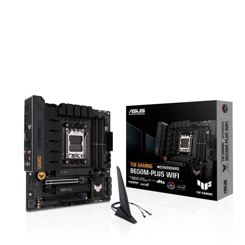 Материнская Плата Asus TUF GAMING B650M-PLUS WIFI DDR5 DIMM AM5