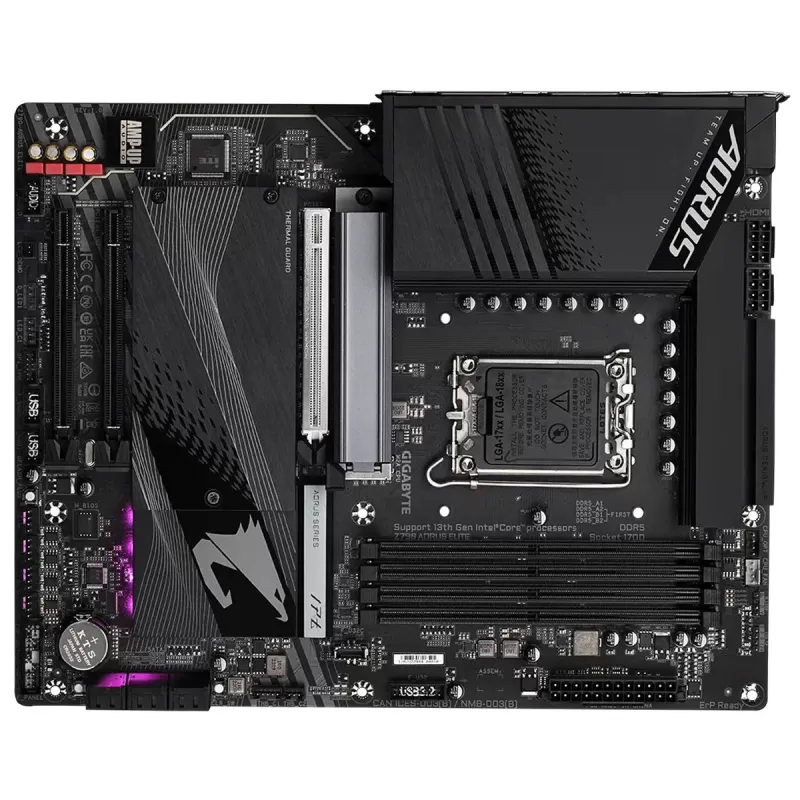 לוח אם Gigabyte Z790 AORUS ELITE DDR5 LGA1700 - יבואן רשמי
