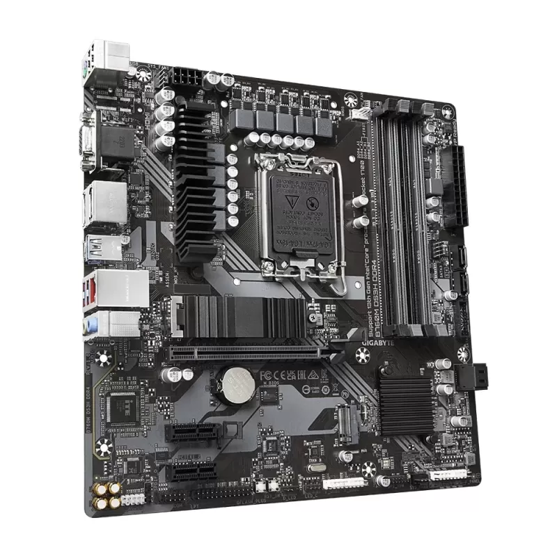 לוח אם Gigabyte B760M DS3H DDR4 DDR4 DIMM LGA1700