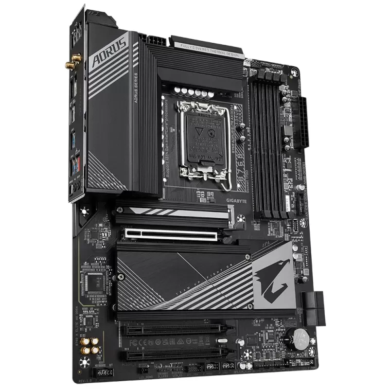 לוח אם Gigabyte B760 AORUS ELITE AX DDR4 DDR4 DIMM LGA1700 - יבואן רשמי