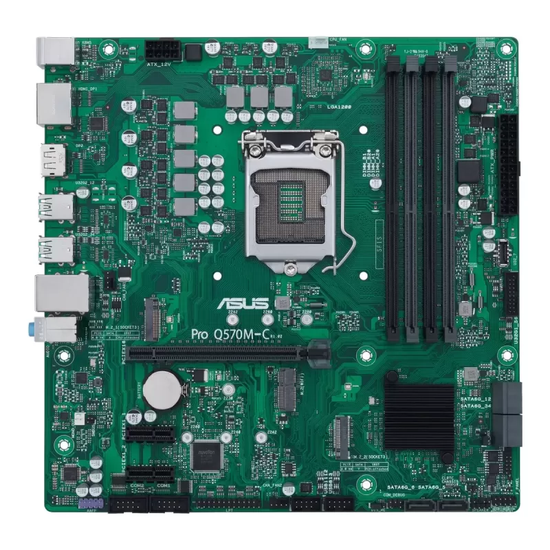 לוח אם Asus Pro Q570M-C/CSM DDR4 DIMM LGA1200