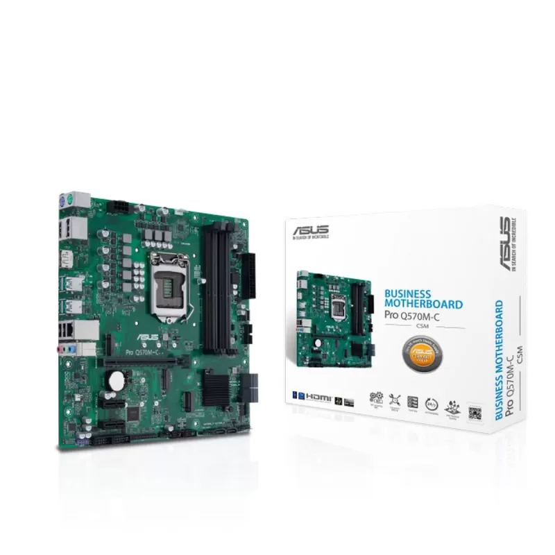 לוח אם Asus Pro Q570M-C/CSM DDR4 DIMM LGA1200