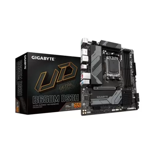 Материнская Плата Gigabyte B650M DS3H DDR5 DIMM AM5