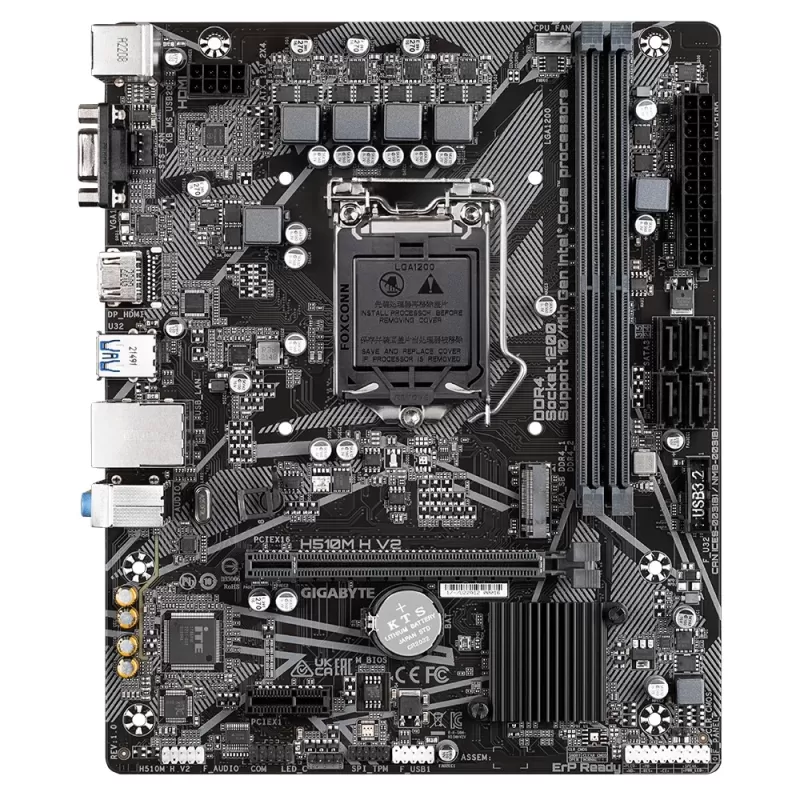 Motherboard Gigabyte H510M H V2 DDR4 DIMM LGA1200
