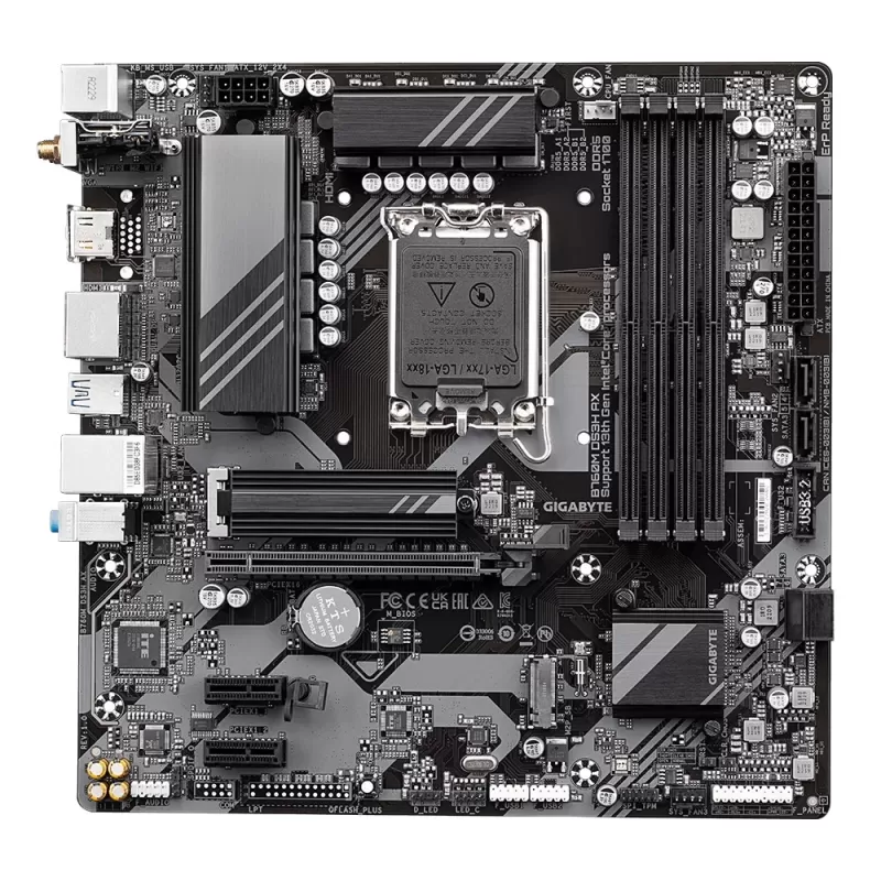 Motherboard Gigabyte B760M DS3H AX DDR5 DIMM LGA1700 - official importer