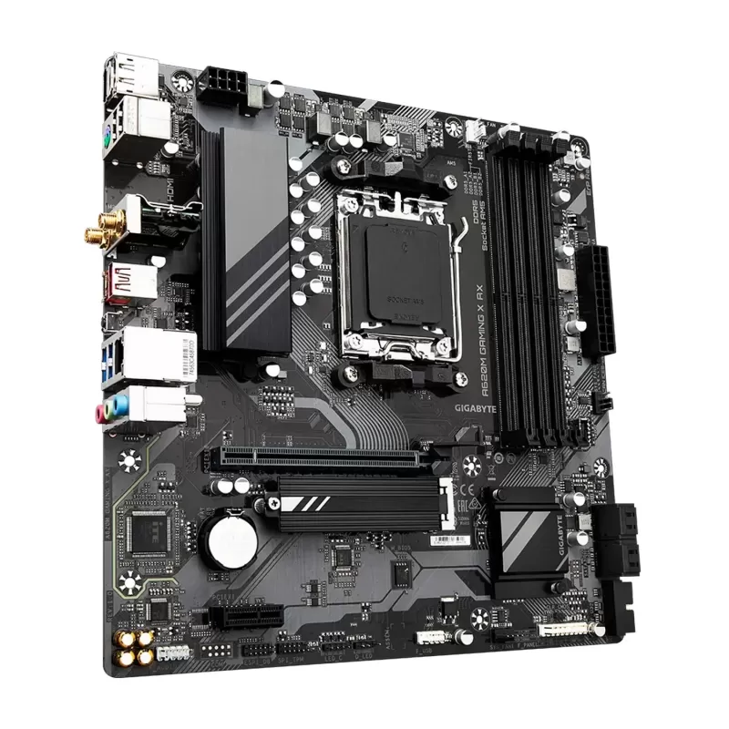 לוח אם Gigabyte A620M GAMING X AX DDR5 DIMM AM5 - יבואן רשמי לוח אם Gigabyte A620M GAMING X AX DDR5 DIMM AM5 - יבואן רשמי