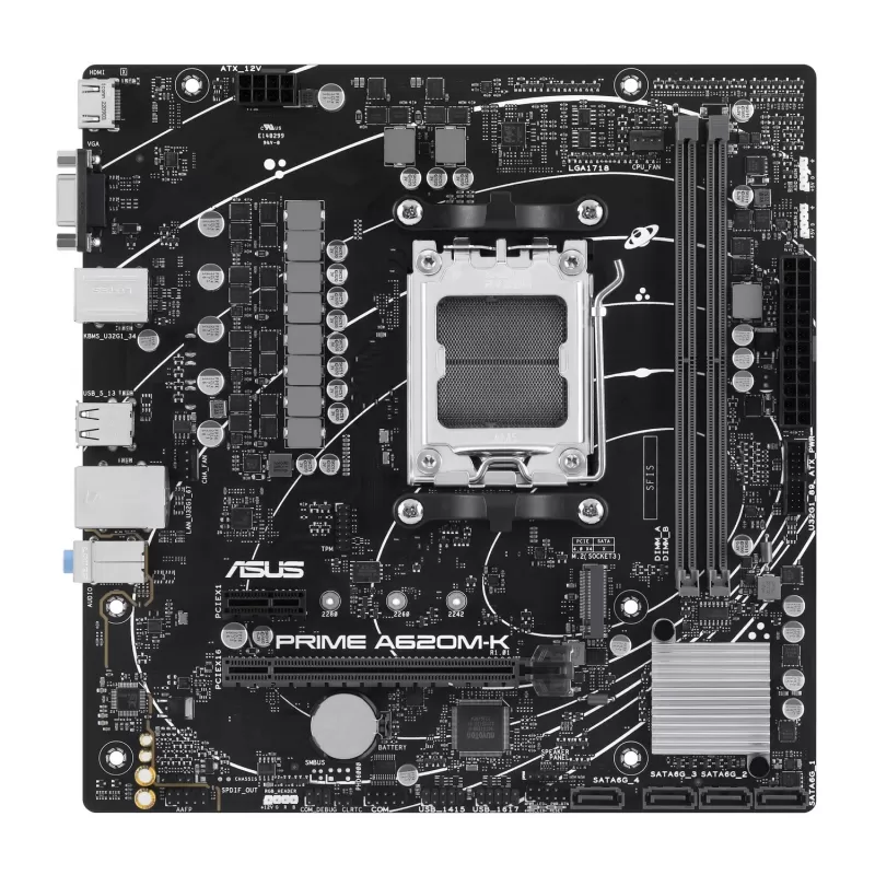 Motherboard Asus PRIME A620M-K DDR5 DIMM AM5