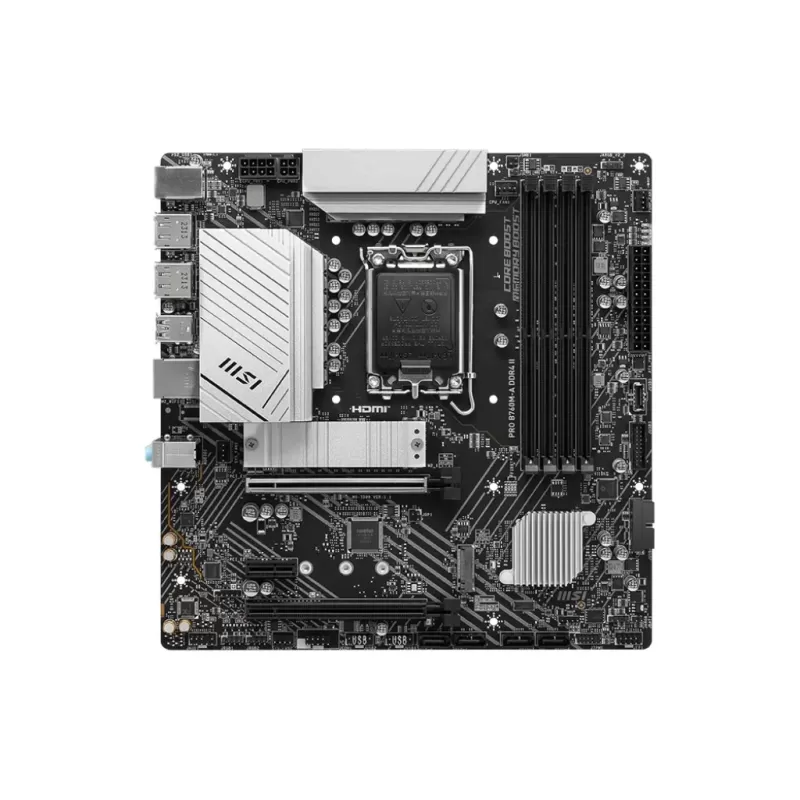 Motherboard MSI PRO B760M-A DDR4 II LGA1700 Motherboard MSI PRO B760M-A DDR4 II LGA1700