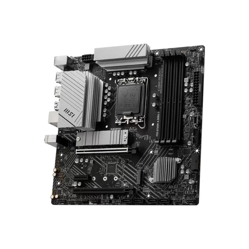 Motherboard MSI PRO B760M-A DDR4 II LGA1700 Motherboard MSI PRO B760M-A DDR4 II LGA1700