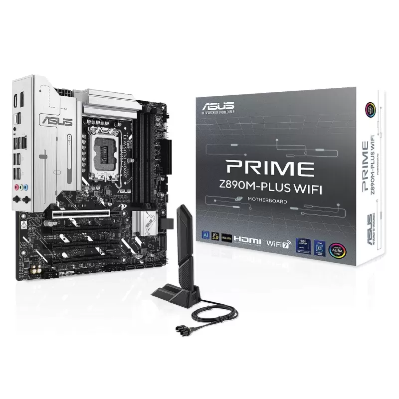 Материнская Плата Asus PRIME Z890M-PLUS WIFI DDR5 DIMM LGA1851 Материнская Плата Asus PRIME Z890M-PLUS WIFI DDR5 DIMM LGA1851