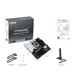 לוח אם Asus PRIME Z890M-PLUS WIFI DDR5 LGA1851..