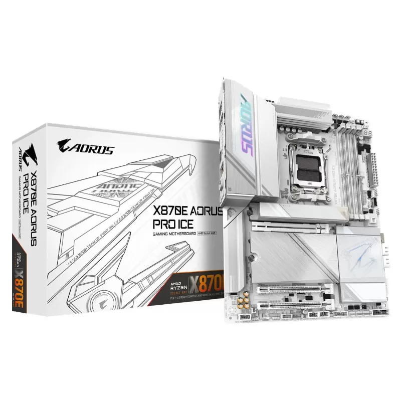 Motherboard Gigabyte X870E AORUS PRO ICE DDR5 AM5