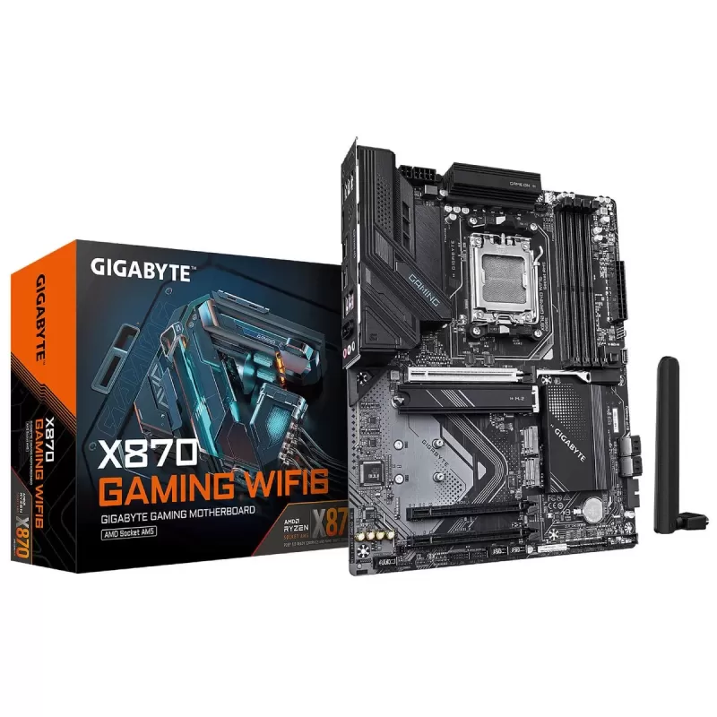 Материнская Плата Gigabyte X870 GAMING WiFi6 DDR5 AM5 Материнская Плата Gigabyte X870 GAMING WiFi6 DDR5 AM5