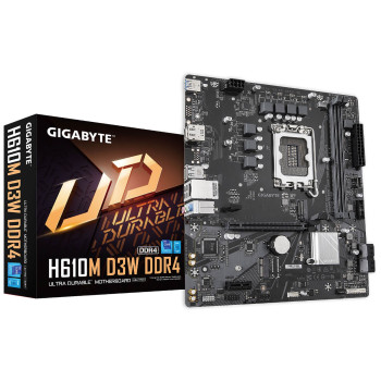 Материнская Плата Gigabyte H610M D3W DDR4 LGA1700