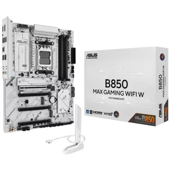 Материнская Плата Asus B850 MAX GAMING WiFi W DDR5 AM5 Материнская Плата Asus B850 MAX GAMING WiFi W DDR5 AM5