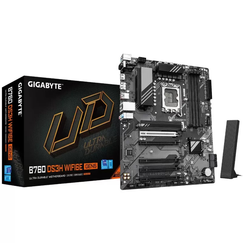 Материнская Плата Gigabyte B760 DS3H WF6E GEN5 DDR5 LGA1700