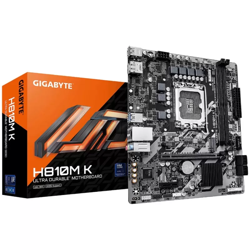 Материнская Плата Gigabyte H810M K DDR5 LGA1851