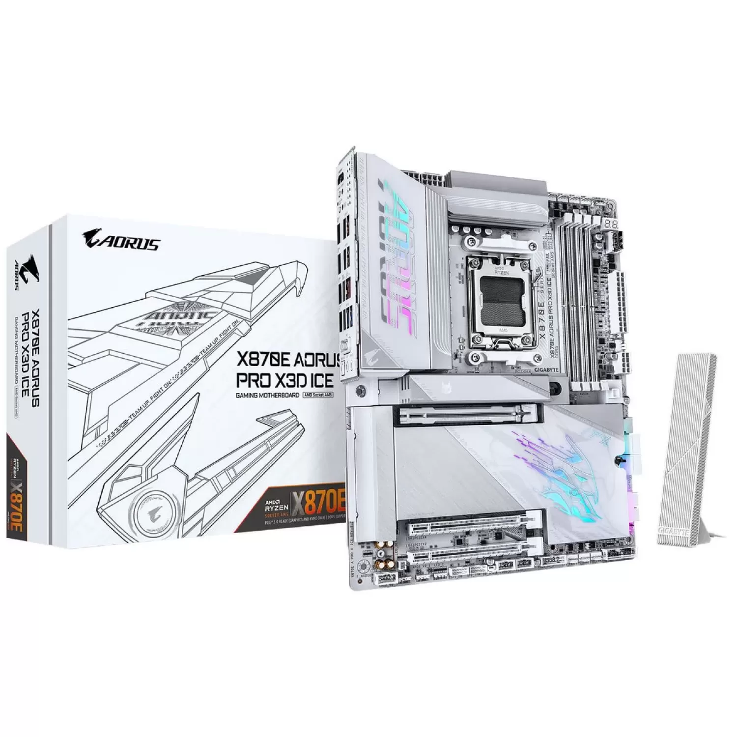Motherboard Gigabyte X870E AORUS PRO X3D ICE DDR5 AM5