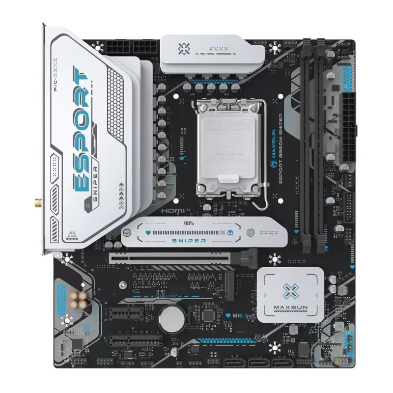 Материнская Плата MAXSUN eSport B860M SNIPER WiFi DDR5 LGA1851