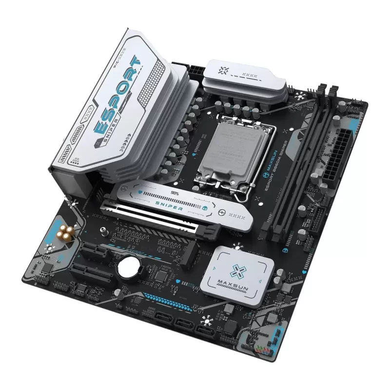 Материнская Плата MAXSUN eSport B860M SNIPER WiFi DDR5 LGA1851