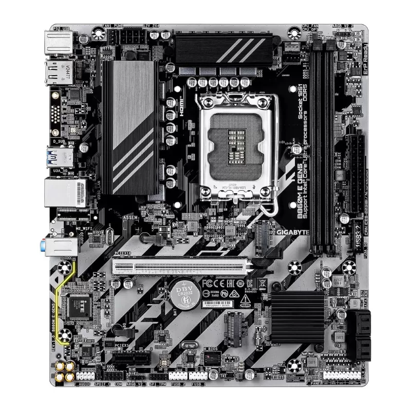 Материнская Плата Gigabyte GB860MEGEN5 DDR5 LGA1851 Материнская Плата Gigabyte GB860MEGEN5 DDR5 LGA1851