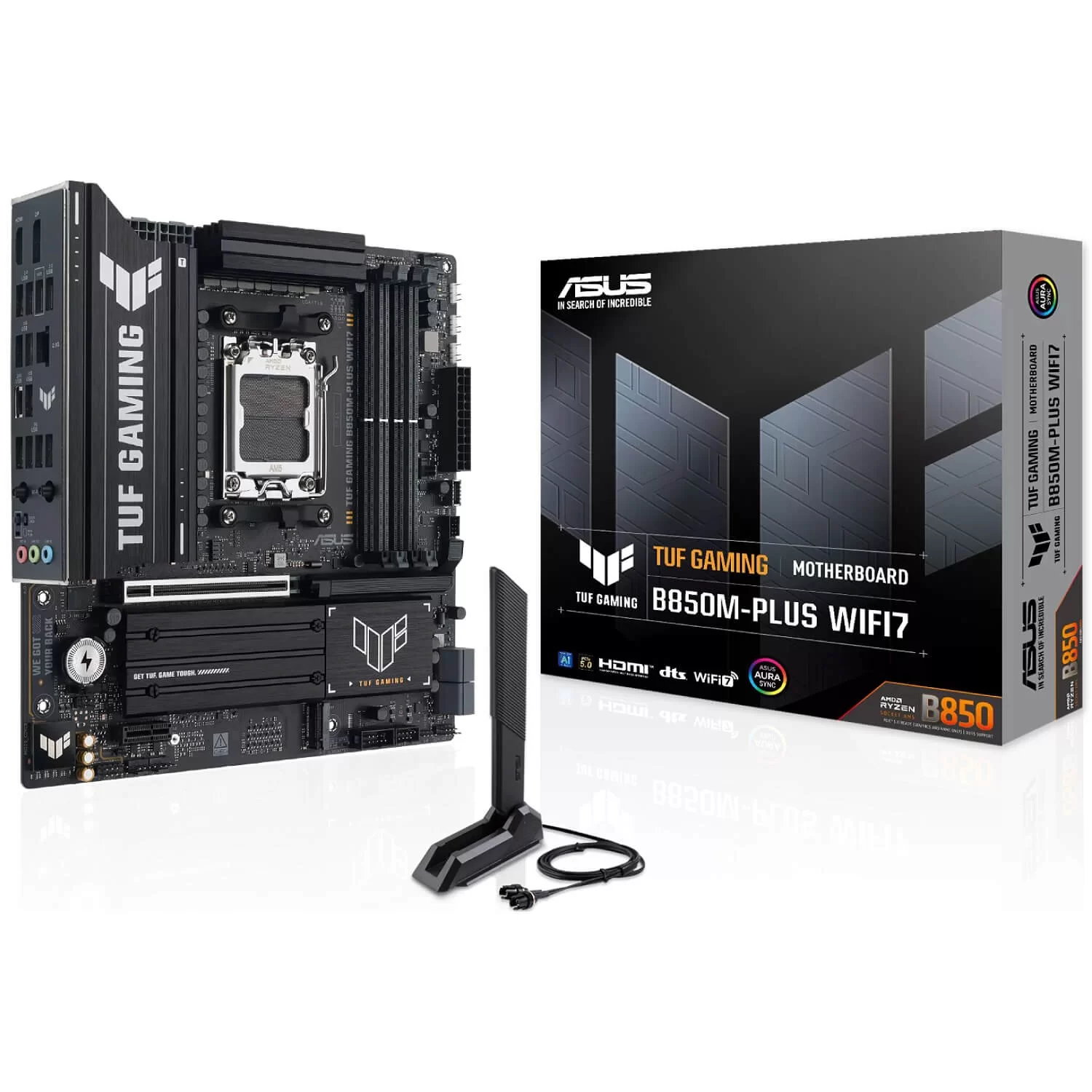 Материнская Плата Asus TUF GAMING B850M-PLUS WIFI7 DDR5 AM5