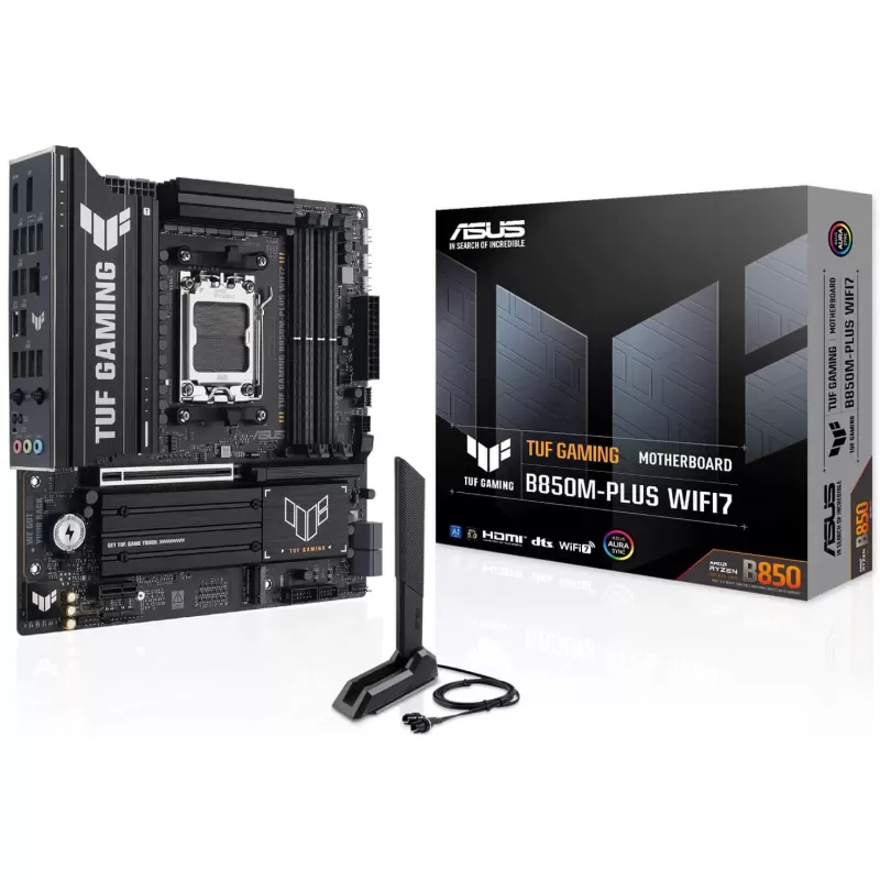 Материнская Плата Asus TUF GAMING B850M-PLUS WIFI7 DDR5 AM5