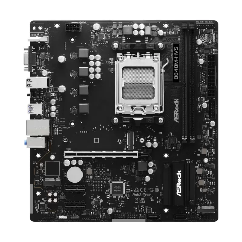 לוח אם ASRock B840M-HVS DDR5 AM5