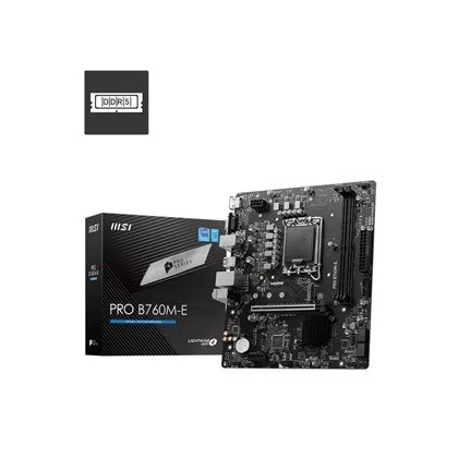 Motherboard MSI PRO B760M-E DDR5 LGA1700