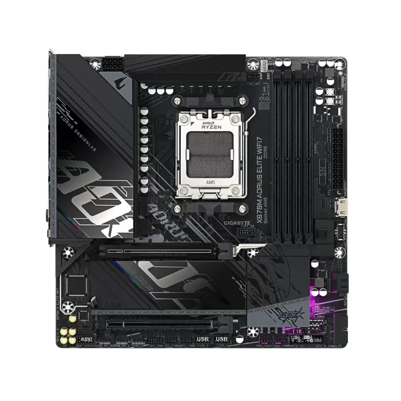 Motherboard Gigabyte X870M A ELITE WF7 DDR5 AM5 - official importer Motherboard Gigabyte X870M A ELITE WF7 DDR5 AM5 - official importer