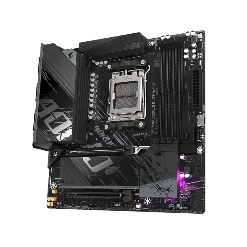 Motherboard Gigabyte X870M A ELITE WF7 DDR5 AM5 - official importer Motherboard Gigabyte X870M A ELITE WF7 DDR5 AM5 - official importer