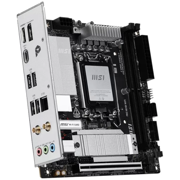 Материнская Плата MSI PRO H810I WIFI DDR5 LGA1851 Материнская Плата MSI PRO H810I WIFI DDR5 LGA1851