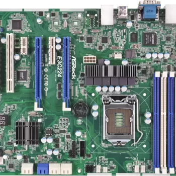 לוח אם ASRockRack E3C224 DDR3 LGA1150