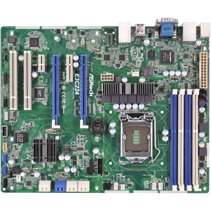 לוח אם ASRockRack E3C224 DDR3 LGA1150
