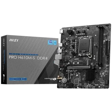 Материнская Плата MSI PRO H610M-S DDR4 LGA1700