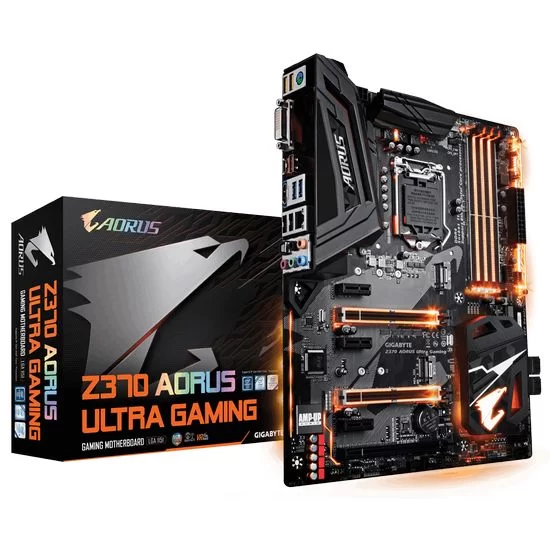 Motherboard Gigabyte Z370 AORUS Ultra Gaming DDR4 LGA1151 - official importer