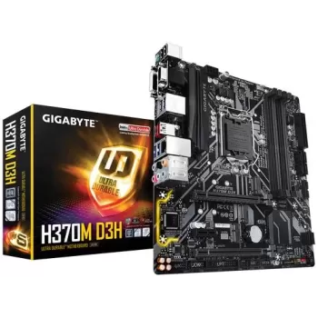 לוח אם Gigabyte GA-H370M D3H DDR4 LGA1151 - יבואן רשמי