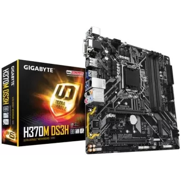 Motherboard Gigabyte H370M DS3H DDR4 LGA1151 - official importer