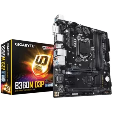 Motherboard Gigabyte GA-B360M D3P DDR4 LGA1151 - official importer