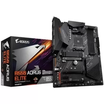 Материнская Плата Gigabyte B550 AORUS ELITE DDR4 AM4 - официальный импортер Материнская Плата Gigabyte B550 AORUS ELITE DDR4 AM4 - официальный импортер