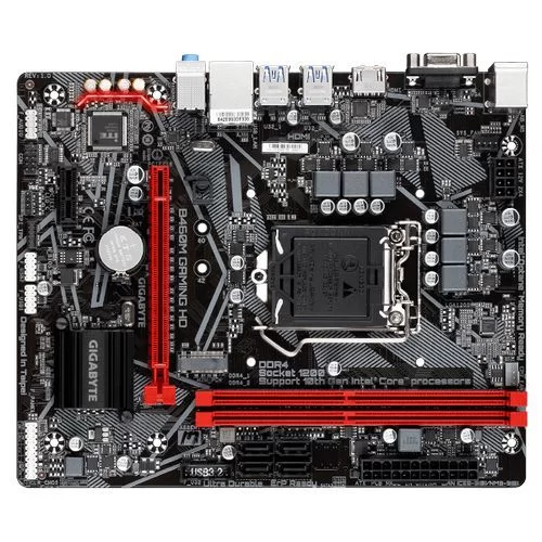 Motherboard Gigabyte B460M GAMING HD DDR4 LGA1200 - official importer Motherboard Gigabyte B460M GAMING HD DDR4 LGA1200 - official importer