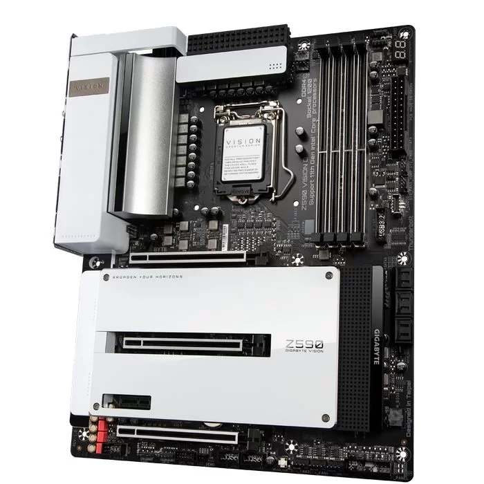 Motherboard Gigabyte Z590 VISION D DDR4 DIMM LGA1200 Motherboard Gigabyte Z590 VISION D DDR4 DIMM LGA1200