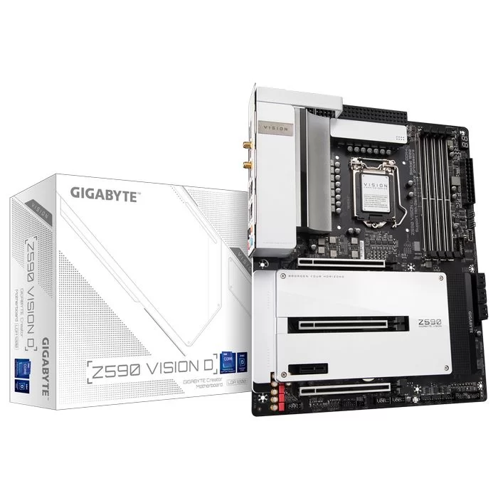Motherboard Gigabyte Z590 VISION D DDR4 DIMM LGA1200 Motherboard Gigabyte Z590 VISION D DDR4 DIMM LGA1200