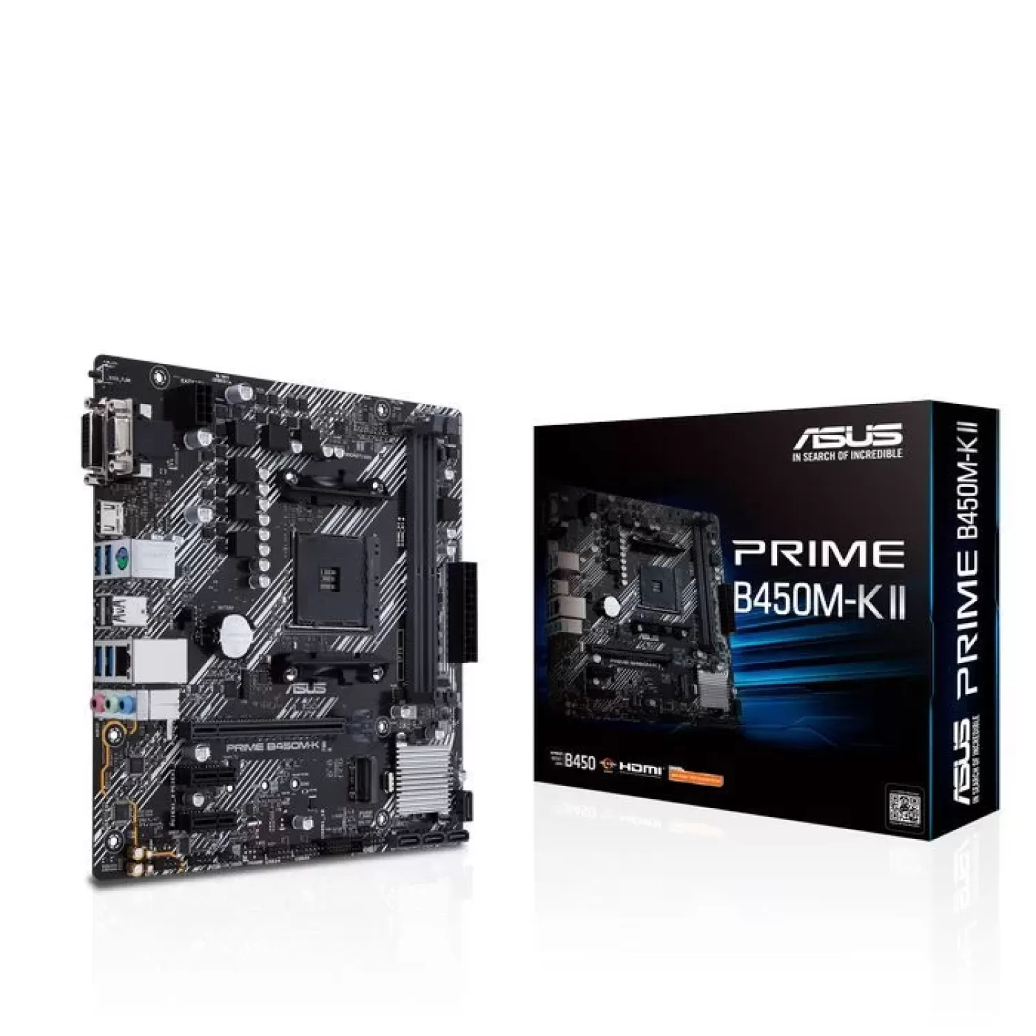 Материнская Плата Asus PRIME B450M-K II DDR4 DIMM AM4