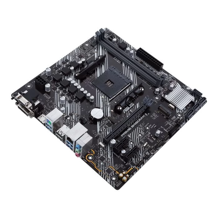 Материнская Плата Asus PRIME B450M-K II DDR4 DIMM AM4 Материнская Плата Asus PRIME B450M-K II DDR4 DIMM AM4