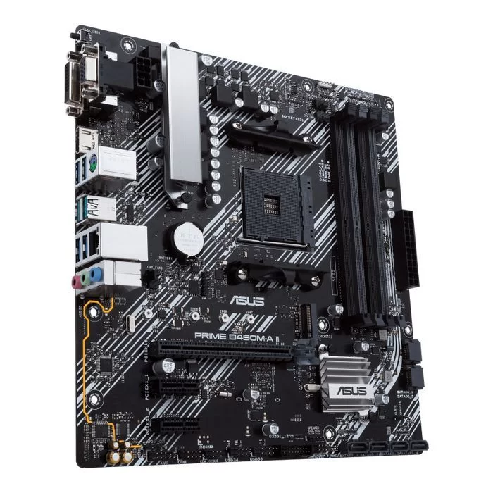 Материнская Плата Asus PRIME B450M-K II DDR4 DIMM AM4 Материнская Плата Asus PRIME B450M-K II DDR4 DIMM AM4