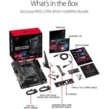 Motherboard Asus ROG STRIX B550-I GAMING DDR4 AM4 Motherboard Asus ROG STRIX B550-I GAMING DDR4 AM4