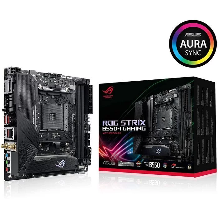Материнская Плата Asus ROG STRIX B550-I GAMING DDR4 DIMM AM4 Материнская Плата Asus ROG STRIX B550-I GAMING DDR4 DIMM AM4